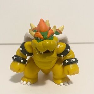 Bowser Super Mario Bros World Of Nintendo 2.75" PVC Action Figure Jakks Pacific